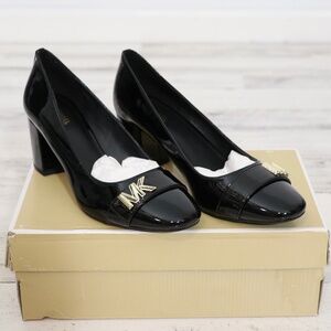 Michael Michael Kors Jilly Patent Flex Pump Black 8 New in box